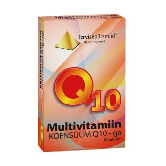 Tervisepüramiid multivitamiin koensüüm Q10 N30