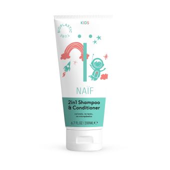 NAIF 2in1 šampoon+palsam lastele 200 ml