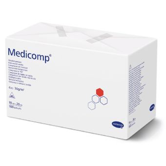 Hartmann Medicomp mittesteriilsed tampoonid 10x20cm N100