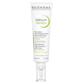 Bioderma Sebium kerato+ гель-крем для кожи склонной к акне 30 мл