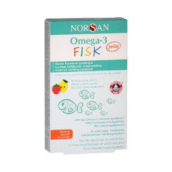 Norsan Omega-3 Fisk geelkapslid N45