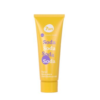 7DAYS MY BEAUTY WEEK pooride sügavpuhastus-koorija SODA 80 ml