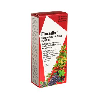 Salus Floradix raua-ürdisiirup 250 ml