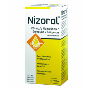 NIZORAL ŠAMPOON 20MG 100 ml