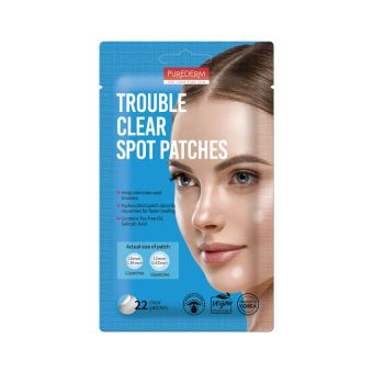 Trouble Clear Spot Patches - Прозрачные пластыри от прыщей и воспалений N22