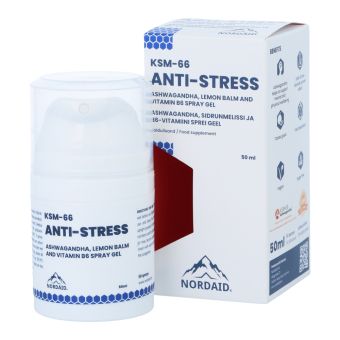 Nordaid KSM-66 Anti-stress sprei geel 50 ml