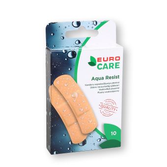 Eurocare Aqua Resist plaastrite komplekt 19 x 72 mm N10