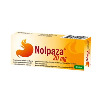 NOLPAZA GASTRORESIST. TBL  20MG N7