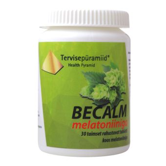 Tervisepüramiid BeCalm таблетки мелатонина  N30