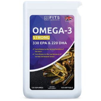 FITS Omega-3 Strong EPA 330mg DHA 220mg N120