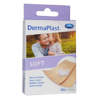 Hartmann Dermaplast Soft пластыри 6x10cm N10