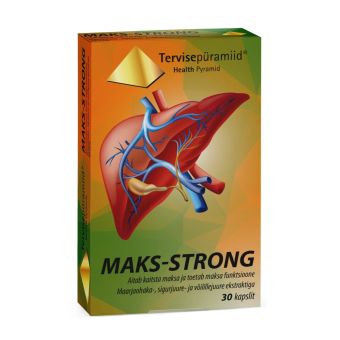 Tervisepüramiid Maks-Strong kapslid N30