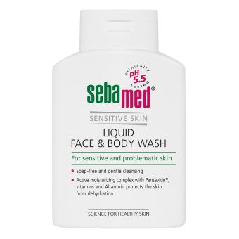 Sebamed seebi- ja leelisevaba pesemisvahend näole ja kehale 200 ml