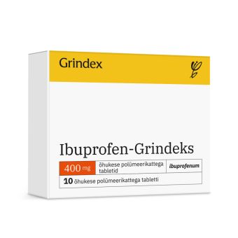 IBUPROFEN-GRINDEKS ÕHUK. POLÜM.KAT. TBL 400MG N10