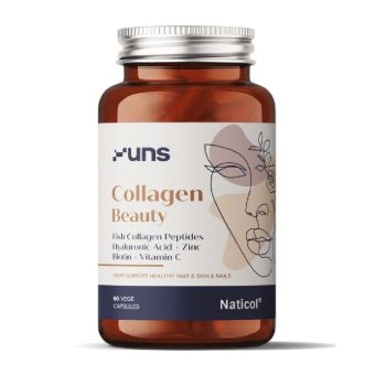 Uns Collagen Beauty kollageen 800mg hüaluroonhappe ja vitamiinidega N60