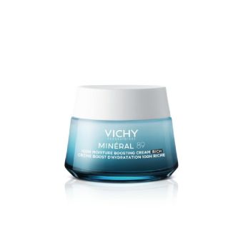 Vichy mineral 89 72h увлажняющий крем с богатым составом 50 мл