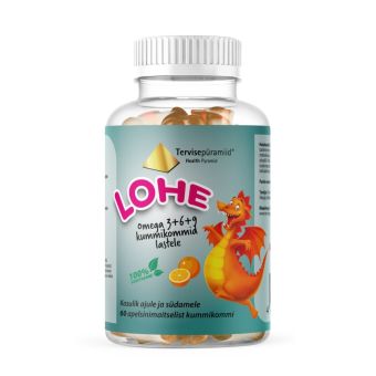 Tervisepüramiid Lohe Omega 3+6+9 жевательные конфеты N60