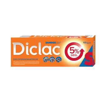 DICLAC 5% ГЕЛЬ 50MG, 100 g 100 г