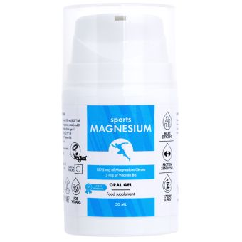 NorVita Sports Magnesium suukaudne geel 1875mg 50 ml