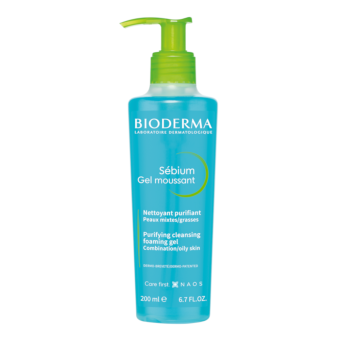 Bioderma Sebium Gel Moussant puhastav geel rasusele ja segatüüpi nahale 200 ml