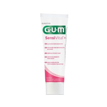 Sunstar Gum Sensivital+ hambapasta tundlikele hammastele maheda mündi maitsega 75 ml