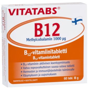 Vitatabs B12 tbl 1000mcg N60