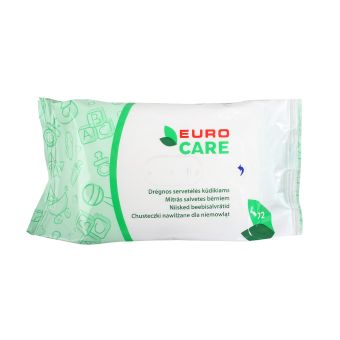 Eurocare niisked salvrätikud N72