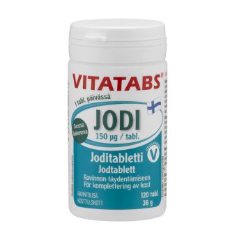 Vitatabs Jodi таблетки йода N120