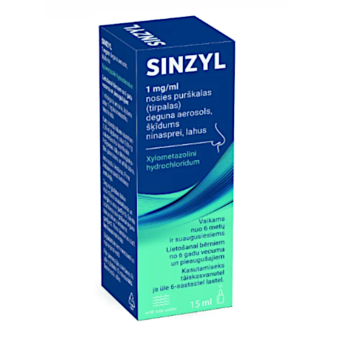 SINZYL СПРЕЙ ДЛЯ НОСА 1MG/ML 15ML N1