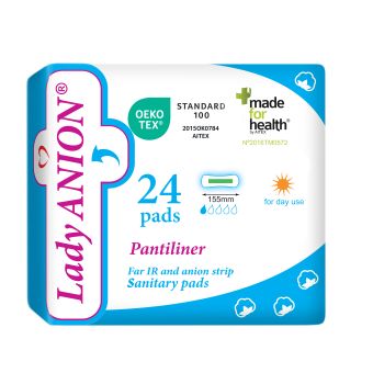 Lady Anion прокладки с анионовой полоской,24шт 24 шт.