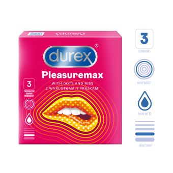 Durex Pleasuremax презервативы N3