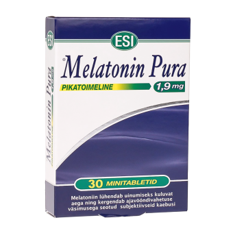 ESI Melatoniin Pure keele alla mikrotablett 1,9mg N30