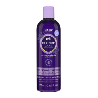 Hask Blonde hair conditioner - Palsam blondidele juustele 355 ml