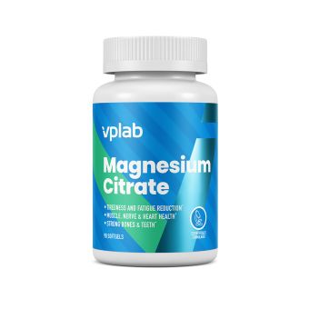 VPLab Magnesium Citrate pehmekapsel N90