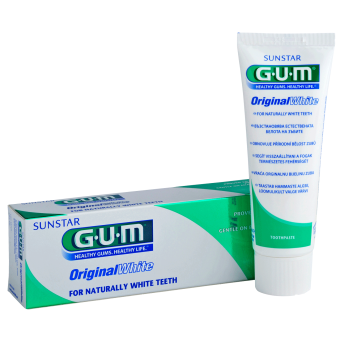 Sunstar Gum Original White отбеливающая зубная паста 75 мл