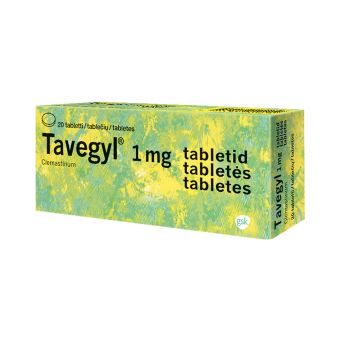 TAVEGYL TBL 1MG N20