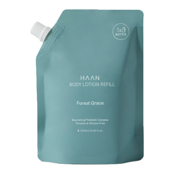 HAAN Body Lotion Refill Forest Grace kehalosjoon täitepakend 250 ml