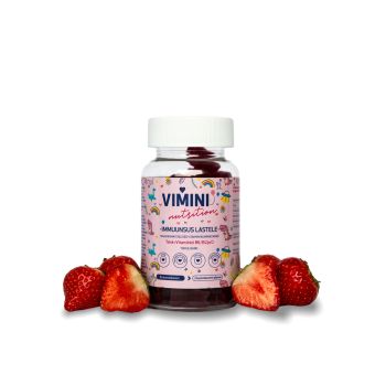 Vimini Nutrition Immuunsus lastele vitamiini kummikommid N60