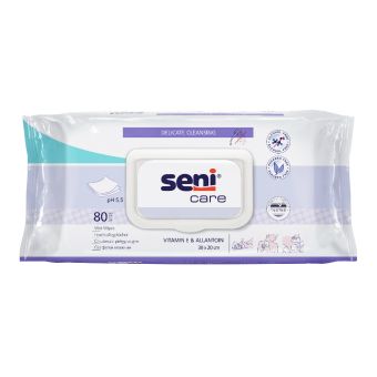 Seni Care влажные салфетки 30x20cm N80