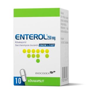 ENTEROL KÕVAKAPSEL 250MG N10