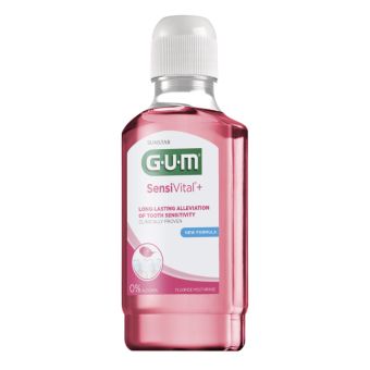 Gum Sensivital+ ополаскиватель для полости рта с хлоргексидином 300 мл