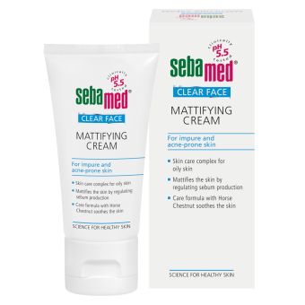 Sebamed Clear Face матирующий крем для кожи, склонной к акне 50 мл