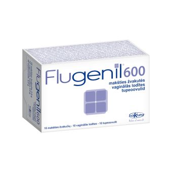 Flugenil 600 вагинальные свечи N10