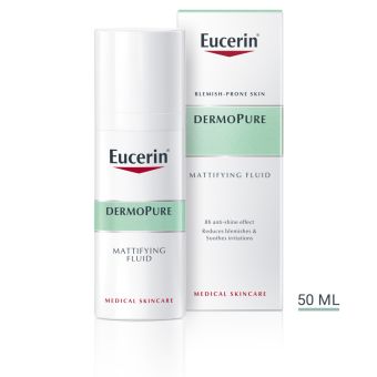 Eucerin Dermopure матирующая эмульсия для кожи, склонной к акне 50 мл