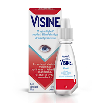 VISINE ГЛАЗНЫЕ КАПЛИ 0.5MG/ML 15ML N1