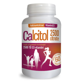 Calcitol citrate 2500iu N60