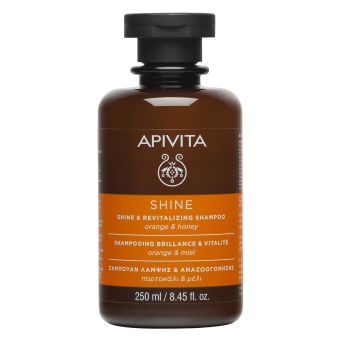 Apivita Shine & Revitalizing Orange & Honey šampoon 250 ml