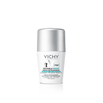 Vichy Roll-on 72H Invisible Resist невидимый антиперспирант, не оставляющий следов на одежде 50 мл