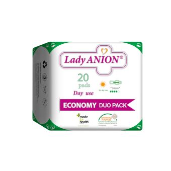 Lady Anion DayUse Duo Pack гигиенические прокладки N20