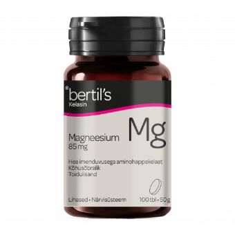 Bertils Kelasin Magneesium tbl 85mg N100